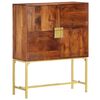 vidaXL Buffet 80x30x100 cm Bois d'acacia solide