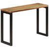 vidaXL Table console 110x35x75 cm bois massif de récupération