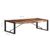 vidaXL Table basse 140x70x40 cm Bois solide