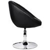 vidaXL Tabourets de bar 2 pcs noir similicuir