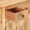 vidaXL Buffet 59x35x75 cm Bois de manguier brut