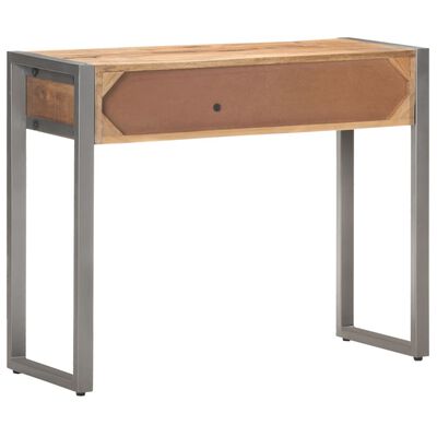 vidaXL Table console 95x35x75 cm Bois de manguier massif