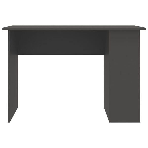 vidaXL Bureau Gris 110x60x73 cm Aggloméré