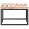 vidaXL Table basse 50x50x33,5 cm Bois massif