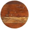 vidaXL Table basse &Oslash;68 cm Bois de r&eacute;cup&eacute;ration solide