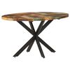 vidaXL Table à manger 140x80x75 cm Bois de récupération massif