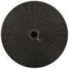 vidaXL Socle de parasol Noir Rond 25 kg