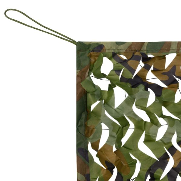 vidaXL Filet de camouflage avec sac de rangement 3 x 4 m