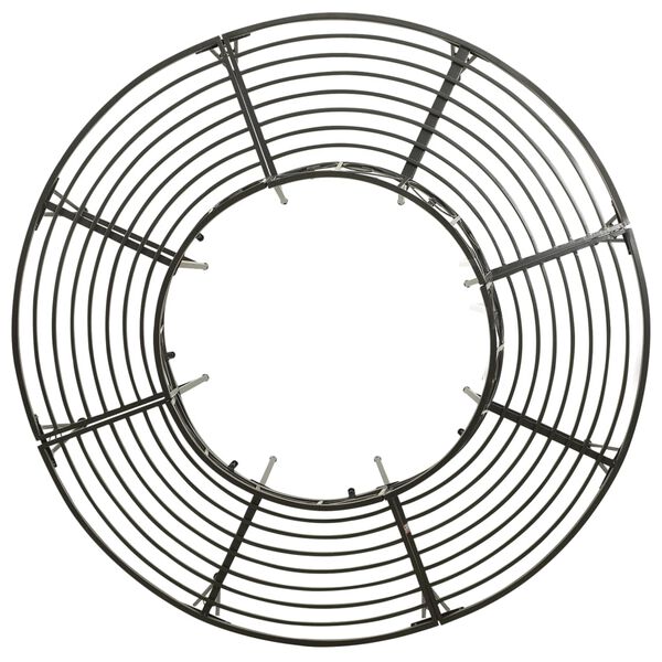 vidaXL Banc circulaire de jardin 160 cm Acier