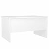 vidaXL Table basse blanc 80x50x42,5 cm bois d'ingénierie