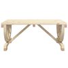 vidaXL Table basse de jardin 90x50x40 cm bois de sapin massif