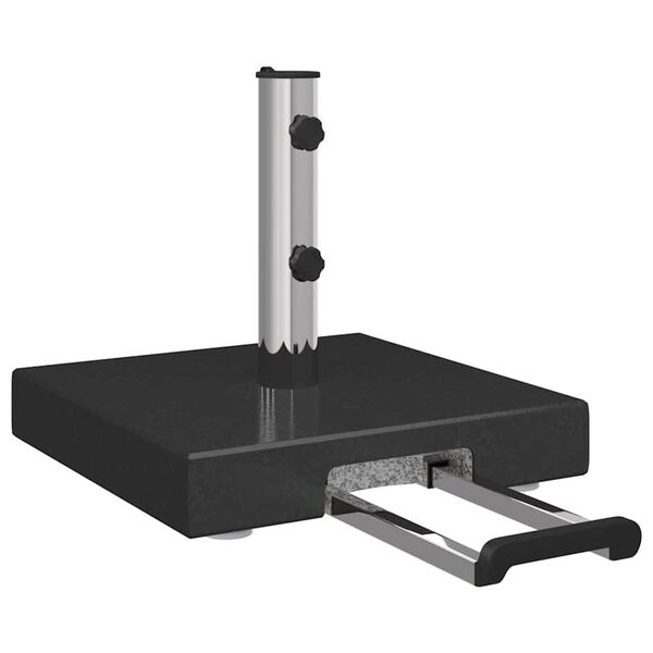 vidaXL Pied de parasol Noir 41 x 41 x 37 cm Granite