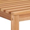 vidaXL Ensemble à manger de jardin 4 pcs Bois de teck massif