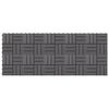 vidaXL Carreaux de terrasse 10pcs Délavage gris 30x30 cm Acacia solide