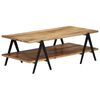 vidaXL Table basse 115x60x40 cm Bois de manguier massif