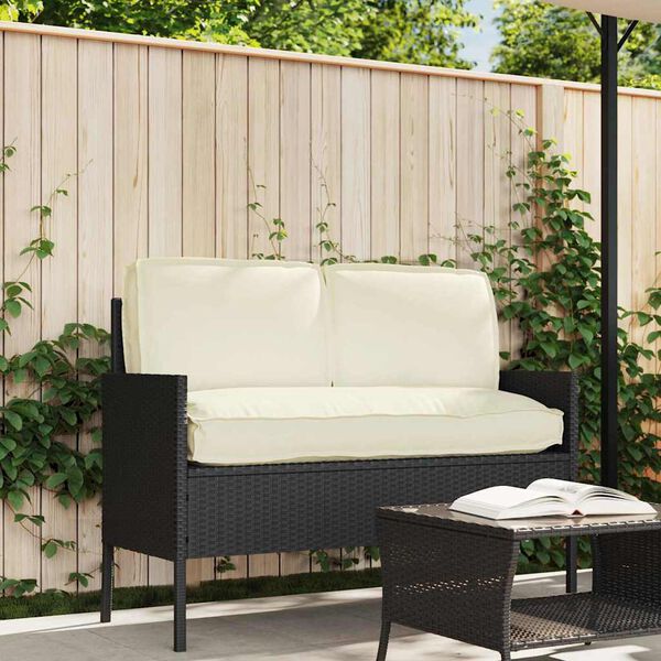 vidaXL Ensemble de coussins 3 pcs Cr&egrave;me Tissu Oxford