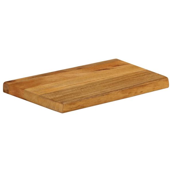 vidaXL Dessus de table &agrave; bord vivant 60x20x2,5 cm bois massif manguier