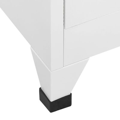 vidaXL Armoire à casier avec 2 compartiments 38x45x180 cm