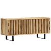 vidaXL Meuble TV 90x30x40 cm Bois de manguier massif