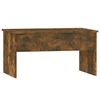 vidaXL Table basse Chêne fumé 80x50,5x41,5 cm Bois d'ingénierie