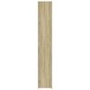 vidaXL Buffet haut chêne sonoma 30x42,5x185 cm bois d'ingénierie