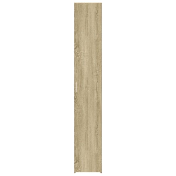 vidaXL Buffet haut chêne sonoma 30x42,5x185 cm bois d'ingénierie