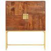 vidaXL Buffet 80x30x100 cm Bois d'acacia solide