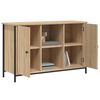 vidaXL Meuble TV ch&ecirc;ne sonoma 100x35x65 cm bois d'ing&eacute;nierie