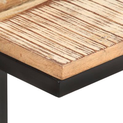 vidaXL Tables d'appoint 2 pcs 31,5x24,5x64,5 cm Bois de récupération