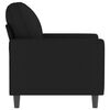 vidaXL Fauteuil Noir 60 cm Velours