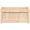 vidaXL Jardinière d'extérieur 60x31x31 cm bois de pin massif
