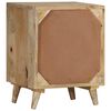 vidaXL Table de chevet 40x30x50 cm Bois de manguier massif
