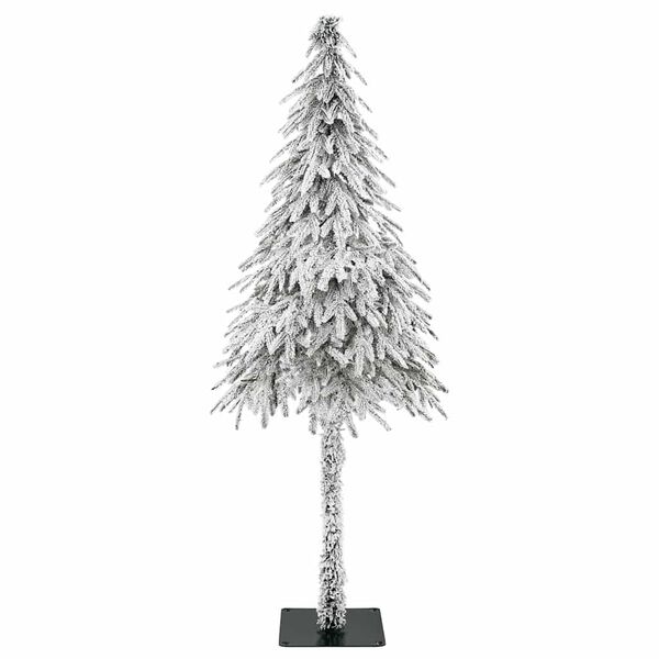 vidaXL Sapin de Noël artificiel avec neige floquée 150 cm