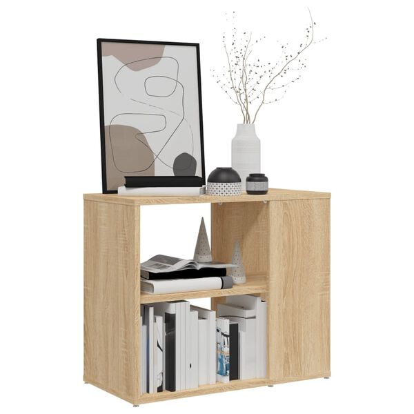 vidaXL Armoire lat&eacute;rale Ch&ecirc;ne sonoma 60x30x50 cm Bois d&rsquo;ing&eacute;nierie