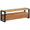 vidaXL Meuble TV 120x30x40 cm Bois massif de manguier
