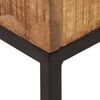 vidaXL Table d'appoint 30x30x33 cm Bois de manguier brut