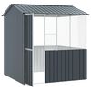 vidaXL Cage pour oiseaux Anthracite 215 x 209 x 230 cm Acier galvanisé