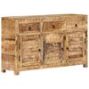 vidaXL Buffet 110x30x65 cm Bois massif de manguier