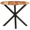 vidaXL Table d'appoint 68x68x56 cm Bois d'acacia massif