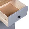 vidaXL Buffet Gris 46x40x89 cm Pin Gamme Panama