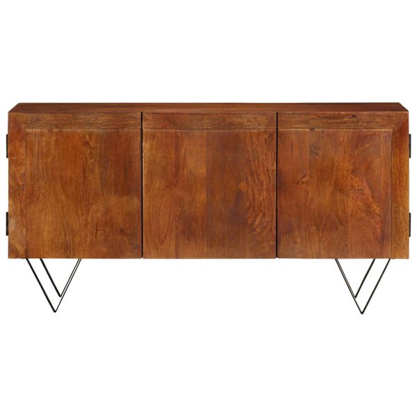 vidaXL Buffet 110x35x56 cm Bois de manguier solide