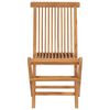 vidaXL Chaises pliables de jardin lot de 2 Bois de teck solide