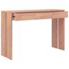 vidaXL Table console 110x35x75 cm Bois de teck solide