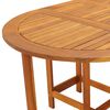 vidaXL Table de jardin 130x90x72 cm Bois d'acacia massif