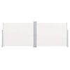 vidaXL Auvent lat&eacute;ral r&eacute;tractable Cr&egrave;me 170 x 1000 cm