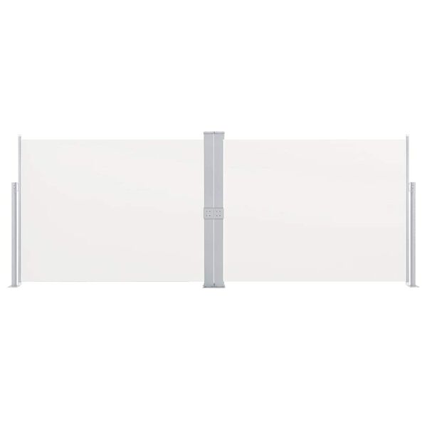 vidaXL Auvent lat&eacute;ral r&eacute;tractable Cr&egrave;me 170 x 1000 cm