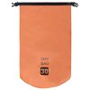 vidaXL Sac sec Orange 30 L PVC