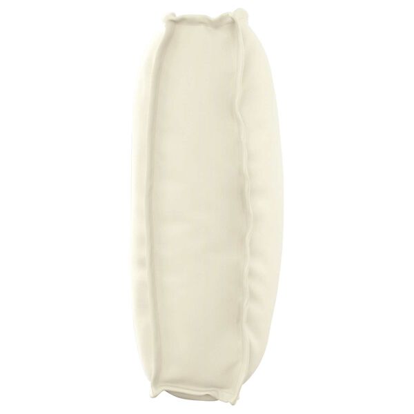 vidaXL Coussin Cr&egrave;me 120 x 50 x 12 cm Tissu Oxford