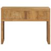 vidaXL Table console 100x35x75 cm Bois de teck massif