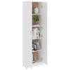 vidaXL Garde-robe de couloir Blanc 55x25x189 cm Bois d'ing&eacute;nierie